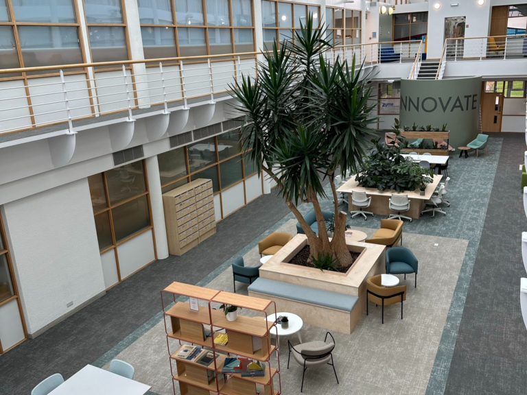 Atrium Facelift - Cambridge Innovation Parks